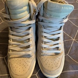 Nike Sky high dunks wedges sneakers